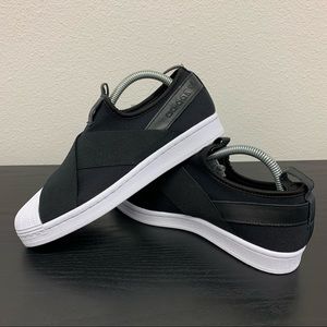 Adidas Superstar Slip-On Kids Sz 6/ Womens Sz 8